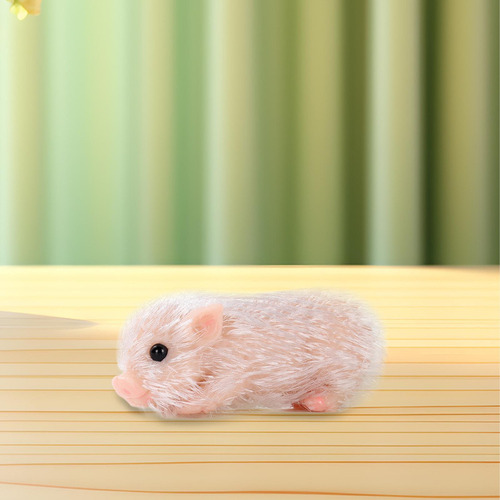 Cerdo De Juguete En Miniatura Para Renacidos, Cerdito Piel