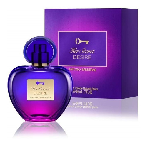 Perfume Mujer Her Secret Desire De Antonio Banderas 50ml