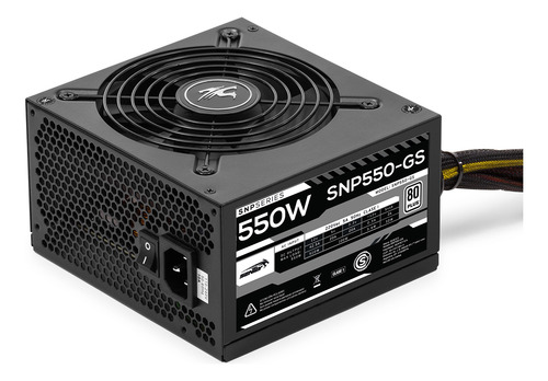 Fuente Pc 550w 80 Plus White Sentey Snp550-gs Psu Gamer Atx Negro