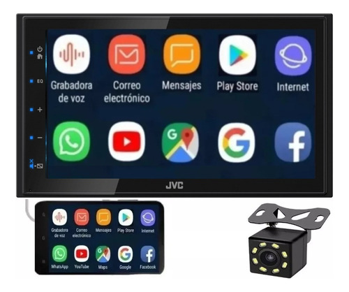 Auto Estereo Pantalla Jvc Kw-m150bt Mirrorlink Bluetooth Usb