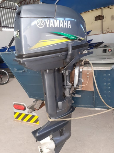 Barco Miraguaia Soldado Completo Com Motor Yamaha 25hp