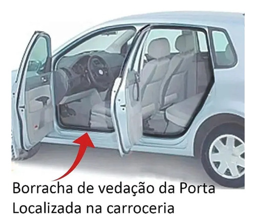 Borracha De Vedação Aircross 2011 À 2020