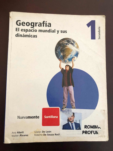 Libro Geografía 1 - El Espacio Mundial Y Sus Dinámicas