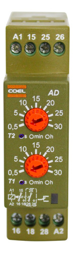 Rele Temporizador Cíclico Coel 220v 30s 2 Ajustes A2d D