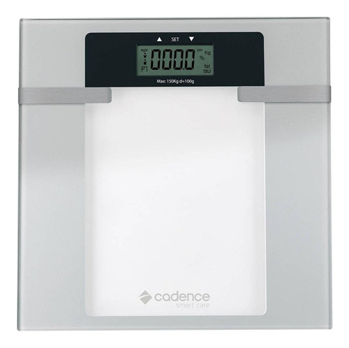 Balança corporal digital Cadence BAL200 branca, até 150 kg
