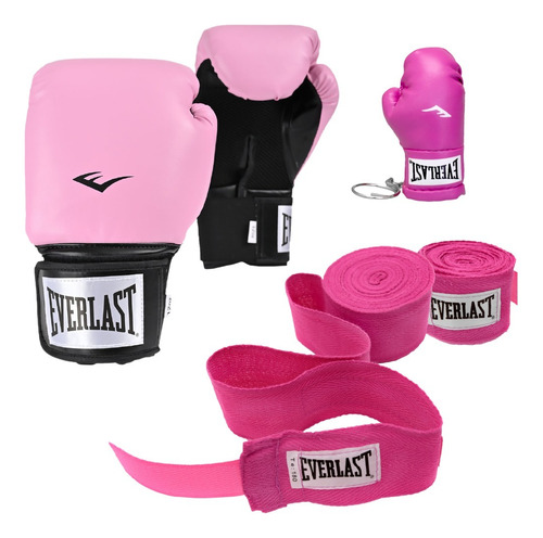 Kit Box Everlast Kitrosa-3 Rosa