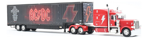 Tráiler Escala 1/64 Peterbilt 389 Mudanza Ac / Dc 69-1063
