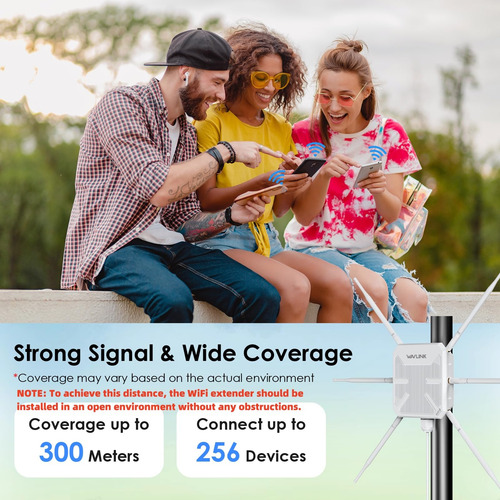 Punto De Acceso Wavlink Ax3000 Wifi 6, Extensor De Wifi