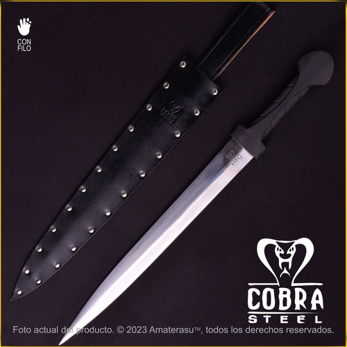 Machete Kindjal Gladius Cobra Steel Windlass Full Tang Filo