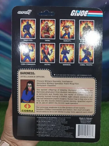 Muñeca Gi Joe De Baroness
