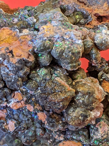Mineral De Colección- Goethita- Chihuahua Varias Tonalidades (Usado)