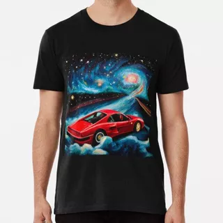 Remera Ferrari In Space Algodon Premium