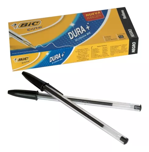 BOLIGRAFO BIC (PUNTO MEDIANO, AZUL, CAJA 12 PZS)