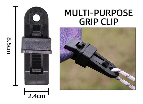Imagen 9 de 10 de Set 30 Pzs Cordones Elástico Con Gancho Metal Bungees Cuerda