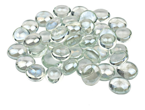 Meschett 50 Mini Gemas De Cristal, Piedras De Mancala Transp