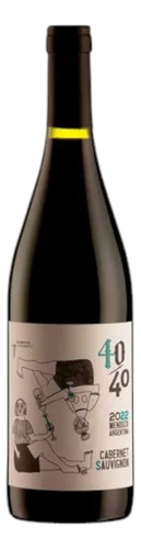 Vino 40 / 40 Cabernet Sauvignon By Lucas Pfister X Botella !