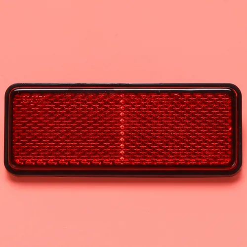 Número De Reflector Trasero Para Moto, Quad, Scooter, Luz Ro
