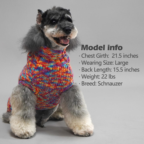 Jersey De Punto Térmico Kyeese Para Perros Con Cuello Alto Y