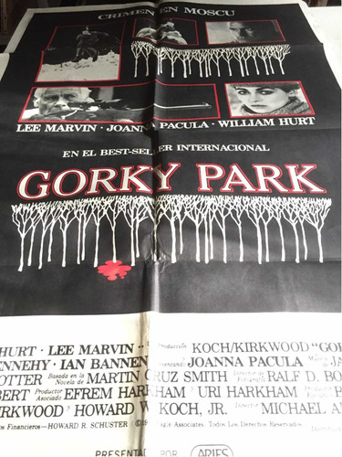 Poster Gorky Park Con Lee Marvin  Original