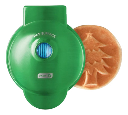 Dash Mini Maquinia De Waffle Natal Verde