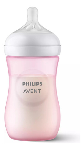 Mamadera Natural Response Philips Avent Scy903/11 1m+ 260ml Color Blanco