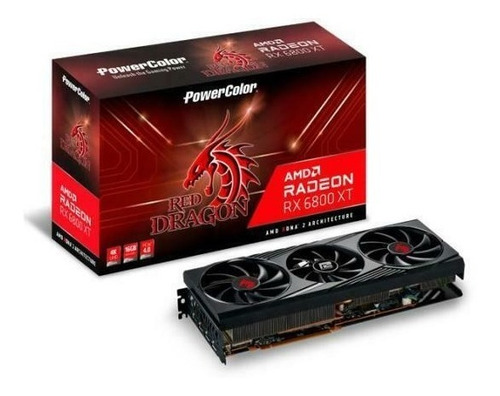 Imagen 1 de 3 de Powercolor Red Dragon Amd Radeon Rx 6800 Xt Gaming Graphics 