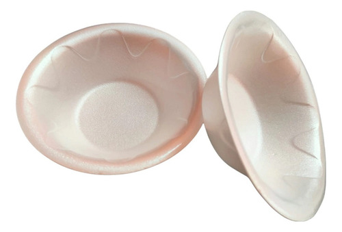 Prato Eps Térmico Cumbuca Isopor 15 Cm - 100 Un.