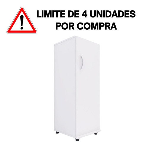 Armário Com Porta E 3 Nichos Quartos Banheiro Lavanderia