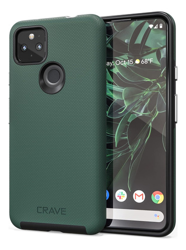 Crave Dual Guard Para Pixel 5a Caso, Protección A Prueba De