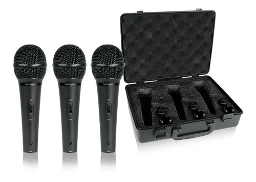 Kit Microfonos Behringer Xm1800s Vocal E Instrumento Maleta