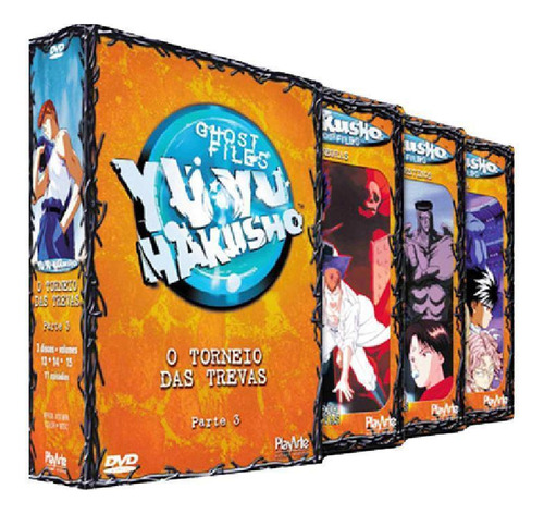 Dvd Box Yuyu Hakusho Vol. 4 - O Torneio Das Trevas Parte 3