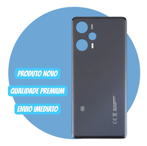 Tampa Traseira Fundo Compatível Com Poco F5