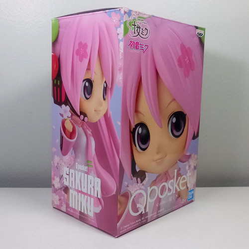 Imagen 6 de 6 de Figura Qposket Sakura Miku Vocaloid Versión A