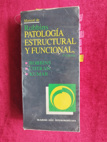 Manual De Robbins: Patología Estructural Y Funcional