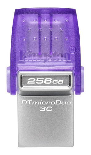 Pendrive Kingston Datatravel Microduo 3c 256gb