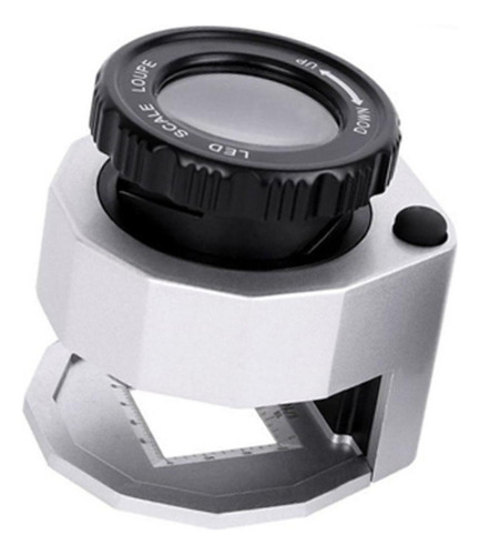 ... Microscopio De Lupa De Contador De Hilos Plata