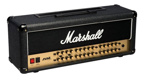 Amplificador Marshall JVM JVM410H Valvular para guitarra de 100W cor preto/dourado 127V