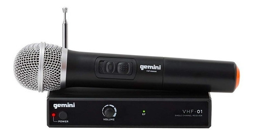 Gemini Serie Vhf Vhf-01m Audio Profesional Para Dj El Mobi