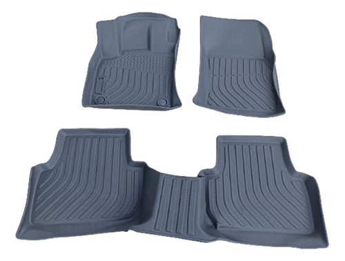 Tpe-kit-tapetes Para Volkswagen Taos (3d) Tipo Charola 