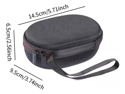 Estuche Para Mouse Estuche Rígido De Viaje Estuche De Negro