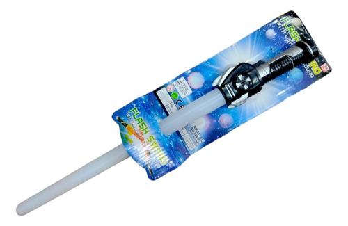 Espada De Luz Sable Tipo Espacial Star 45cm Juguete Niños Color Negro
