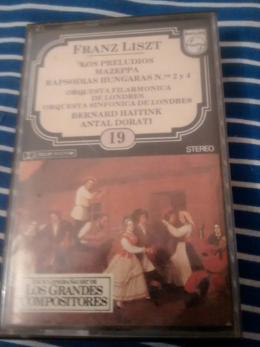 Cassette De Franz List Los Grandes Compositor (453