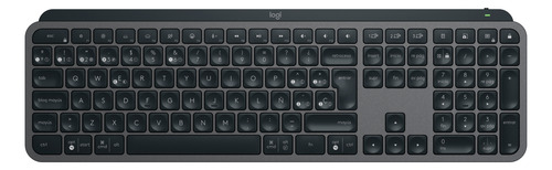 Teclado Logitech Mx Keys S Inalámbrico Rf Bluetooth Grafito