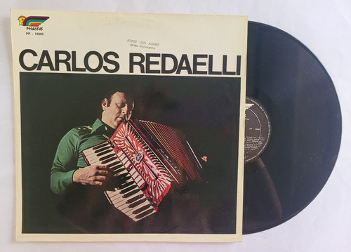 Carlos Redaelli Vinilo Lp Vg+ 8 Ptos Acordeon Gaita Corrido 