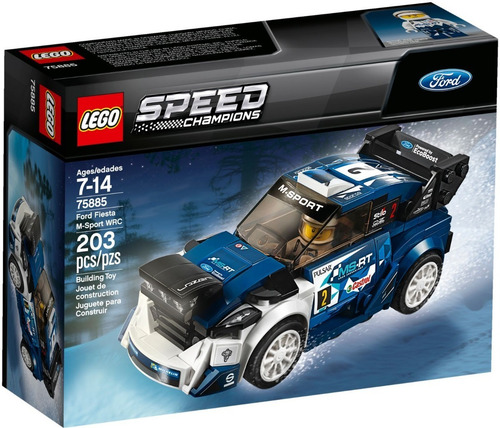 Lego Speed Champions - Ford Fiesta M-sport WRC - 75885 Número de piezas 203