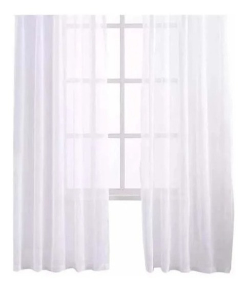 Blanc Mariclo Juego de 2 paneles de cortina blanca Vissi dArte 140 x 290 cm A3044099BI