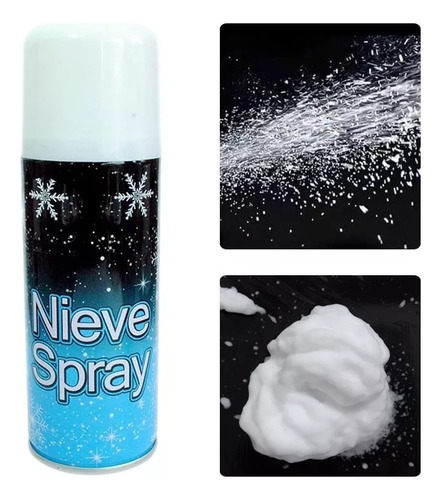 Pack 12 Spray Nieve Carnaval Fiestas, Año Nuevo, 