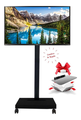 Imagen 2 de 2 de Televisor Soporte Movil Universal Hasta 80 Pulgadas Oferta!!