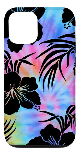 iPhone 12/12 Pro Tie Dye Hawaiian Print Ra B08n6hz7sh_300324