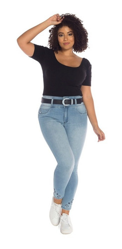 Imagen 5 de 7 de Jeans Colombiano Levanta Cola 14413 Cheviotto